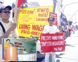 Iloilo News: Wages Increase Rally