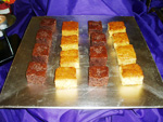 Assorted dessert bars by Afriques