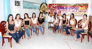 Candidates for the 2008 Miss Dinagyang