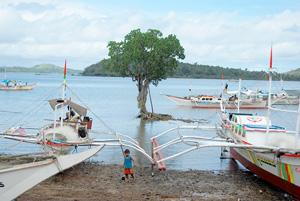 Small fishers in this quiet island-barangay of Talingting in Carles