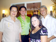Architects Eric & Dante Aguirre, Lorna Longno and Erwin Chiongson