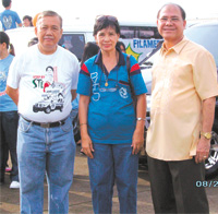 TESDA Provincial Director, PD Victor Gallego, Dr Expedito Seneres, CAPTESA and FCC Vice President and DVTS Administrator.