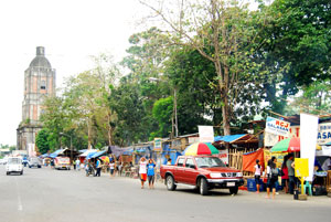 The public plaza of Jaro has again turned into a virtual market cum carnival as the renowned Candelaria fiesta nears.