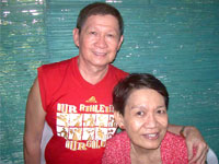 Sweet U.S. Balikbayan couple – Nick and Joy Cruz.