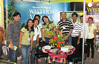  DOT Regional Director (4th from right) proudly beams with the region’s tourism people.