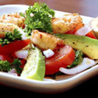 Avocado-Shrimp Salad.
