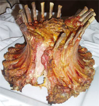 Crown Roast Pork Belly.