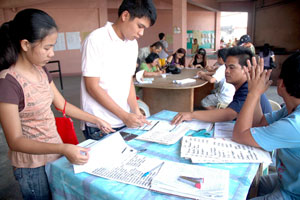The City Comelec has started the extension of voters registration.