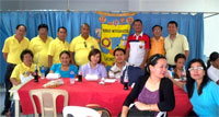 Iloilo City Integrated Lions Club with the medical partners from Mission Hospital and Brgy. Capt. Rammy Guintibano.