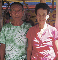Reginald and Florinda Jaro, owners of RCJ Balasan Special Bibingka.