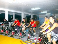 On the Spin Bike at Housefit Gym Center.
