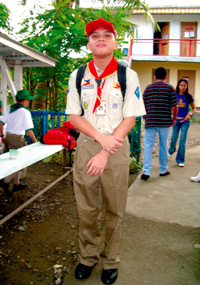 Cid, a former senior scout, is PAPSI’s Outstanding Boy Scout.