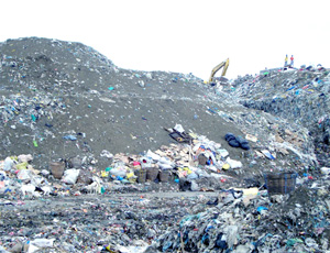 FROM DUMP TO PARK. The three-hectare old Calajunan dumpsite in Mandurriao district, Iloilo City will soon be converted into an ecological park.