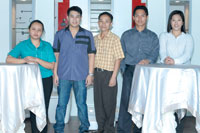 Team Arqihome with CEO Jann Yao (2nd from left).