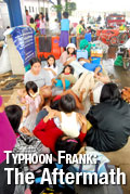 Typhoon Frank Photos